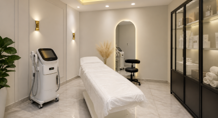 Tuba Ayaz Beauty salon iç mekanı