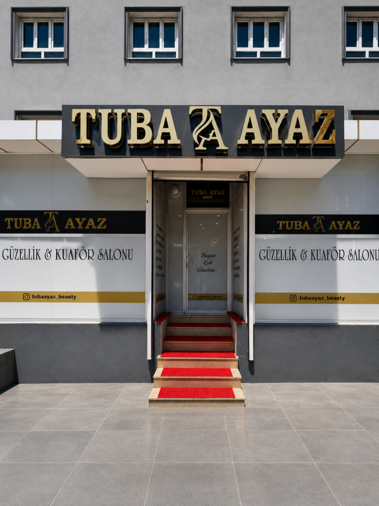 Tuba Ayaz Beauty 04 Dikey Tuba Ayaz Beauty salon iç mekanı