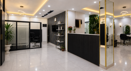 Tuba Ayaz Beauty salon iç mekanı